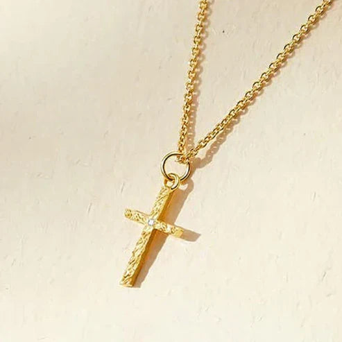 Cross Pendant Necklace Set