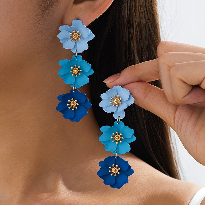 Eternal Radiant Floral Earrings