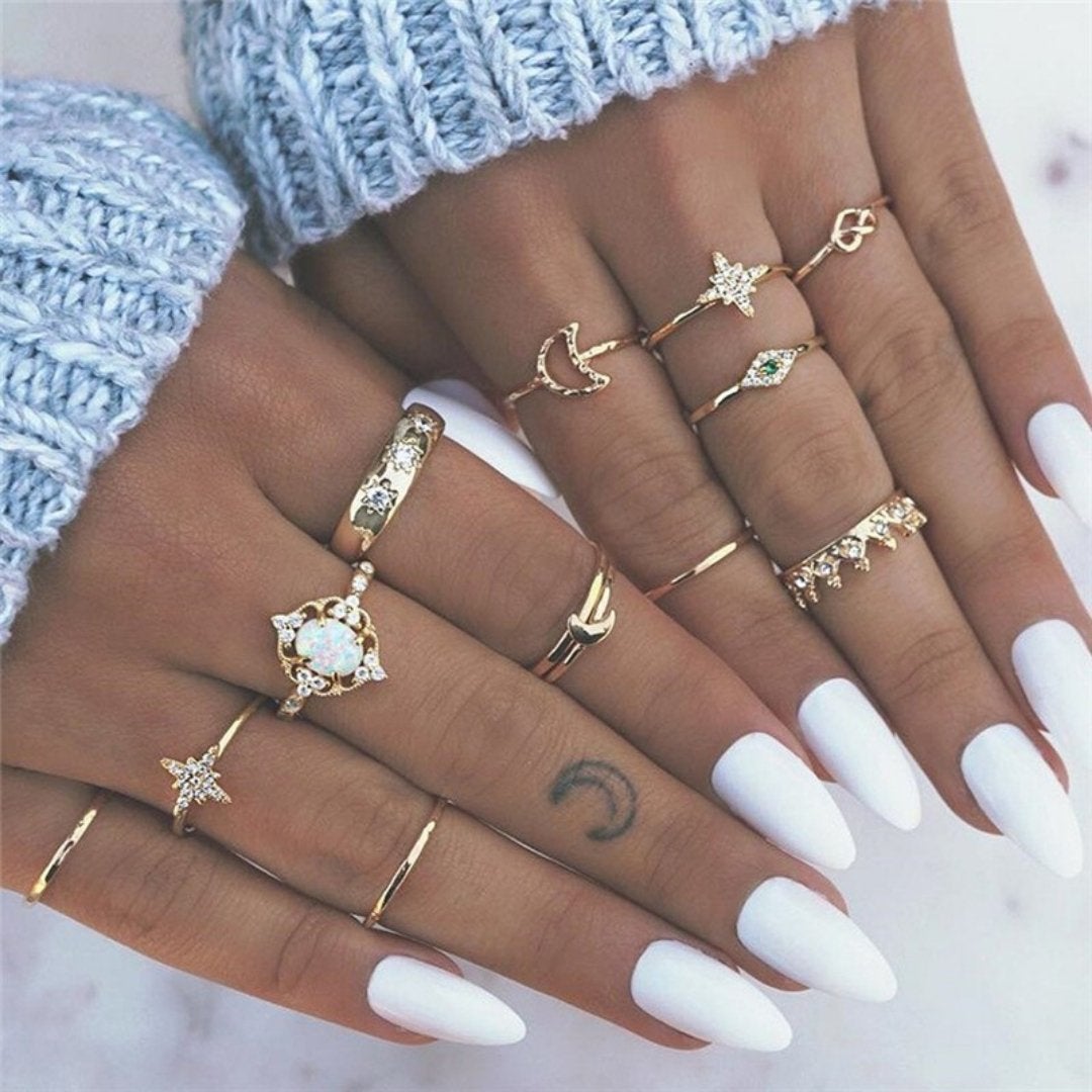 Premium Collection of 8 to 12 Rings