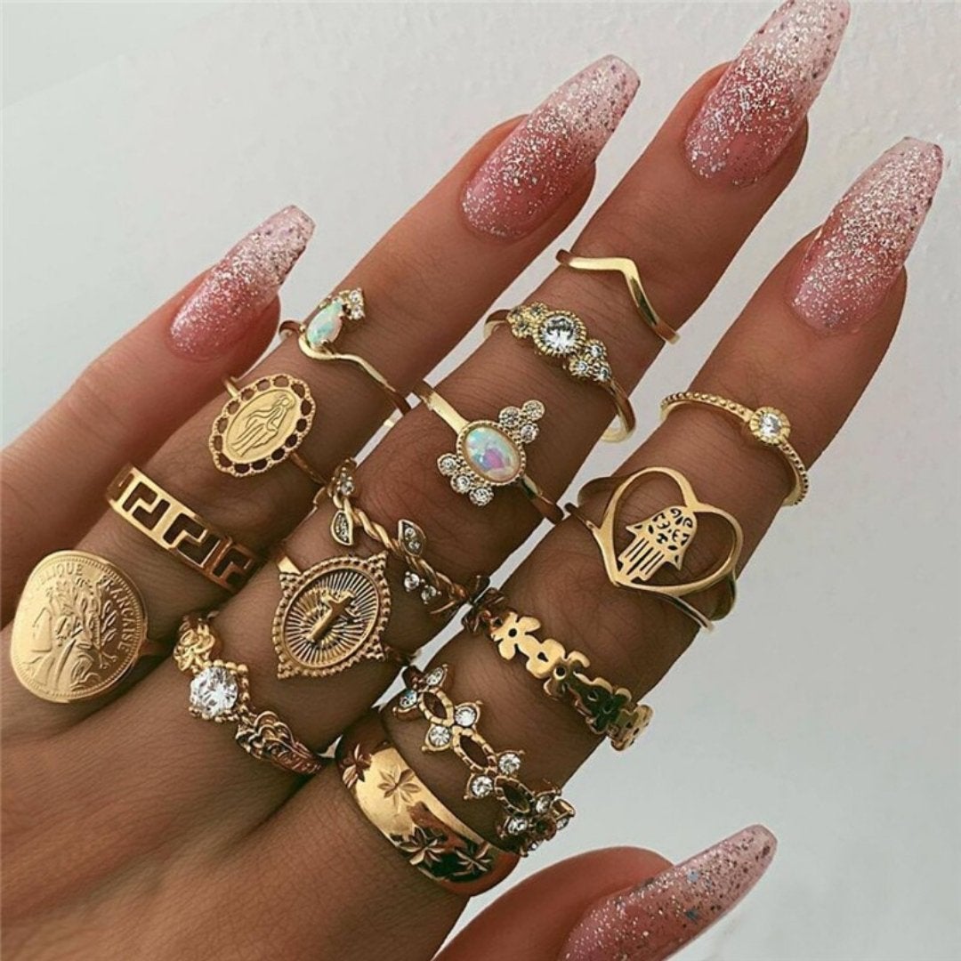 Premium Collection of 8 to 12 Rings
