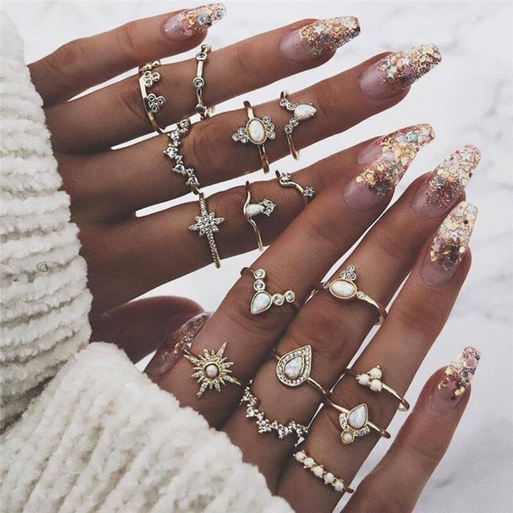 Unique Collection of 8 to 12 Rings