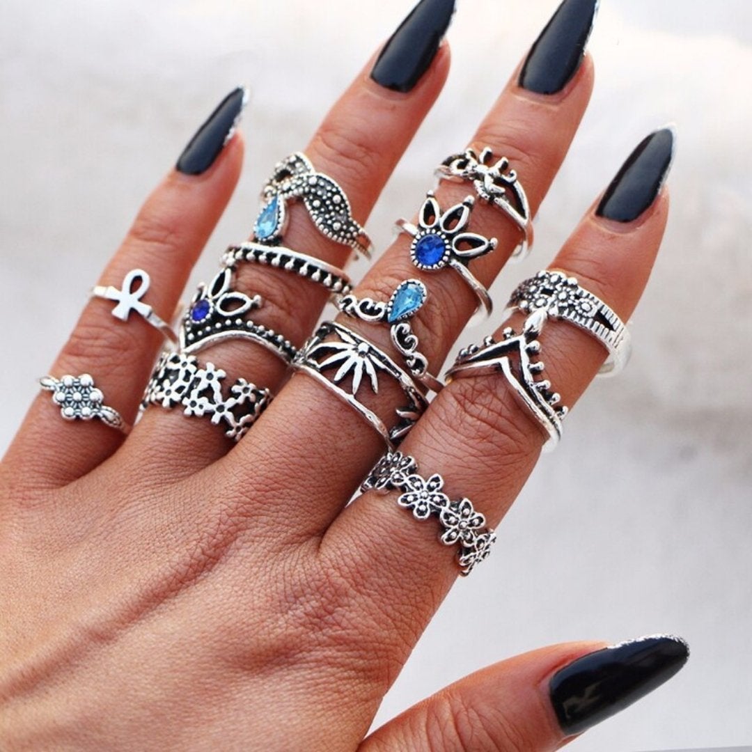 Premium Collection of 8 to 12 Rings