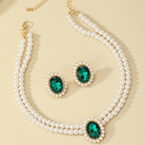 Evelina Marchand Emerald Jewelry Collection