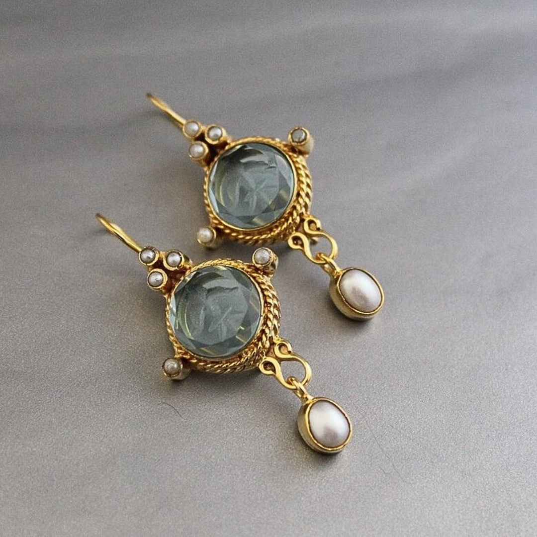 Merena Timeless Pearl Drop Earrings