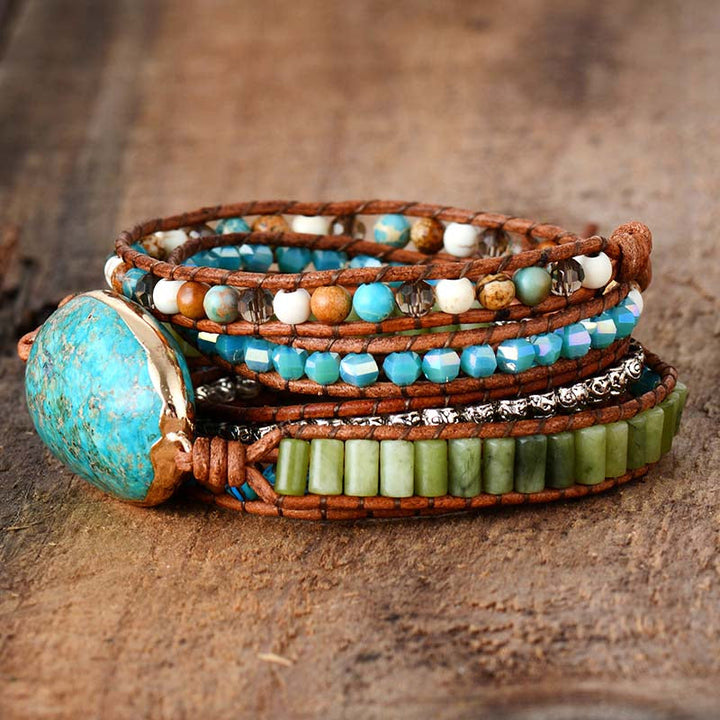 Amazonite Healing and Protection Wristband