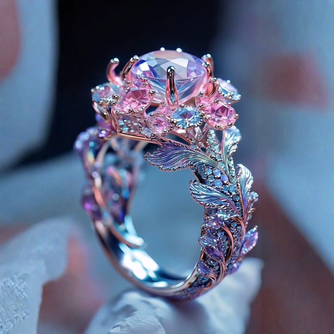 Distinctive Silver-Plated Ring