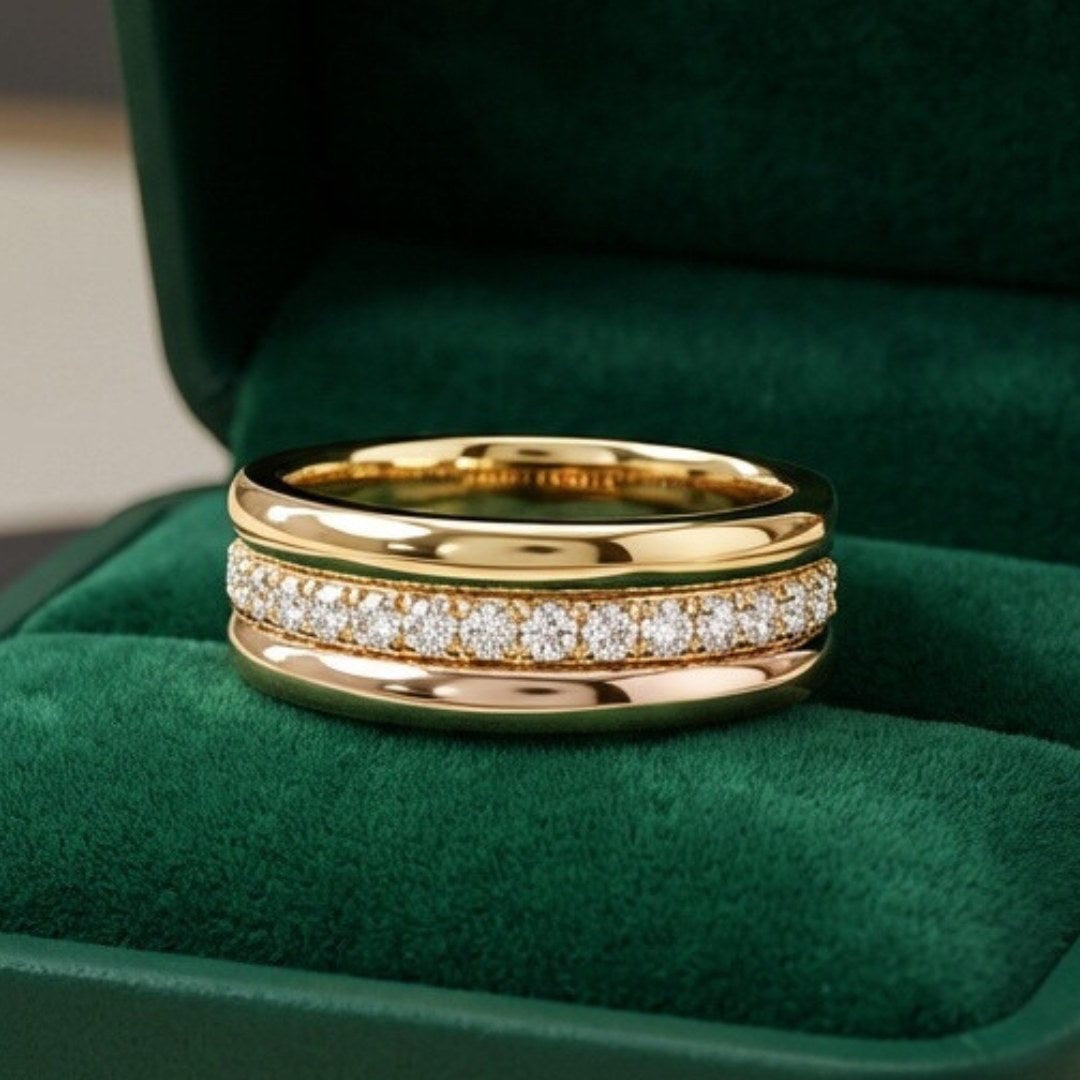 Chloe Collection Stackable Band Ring Set