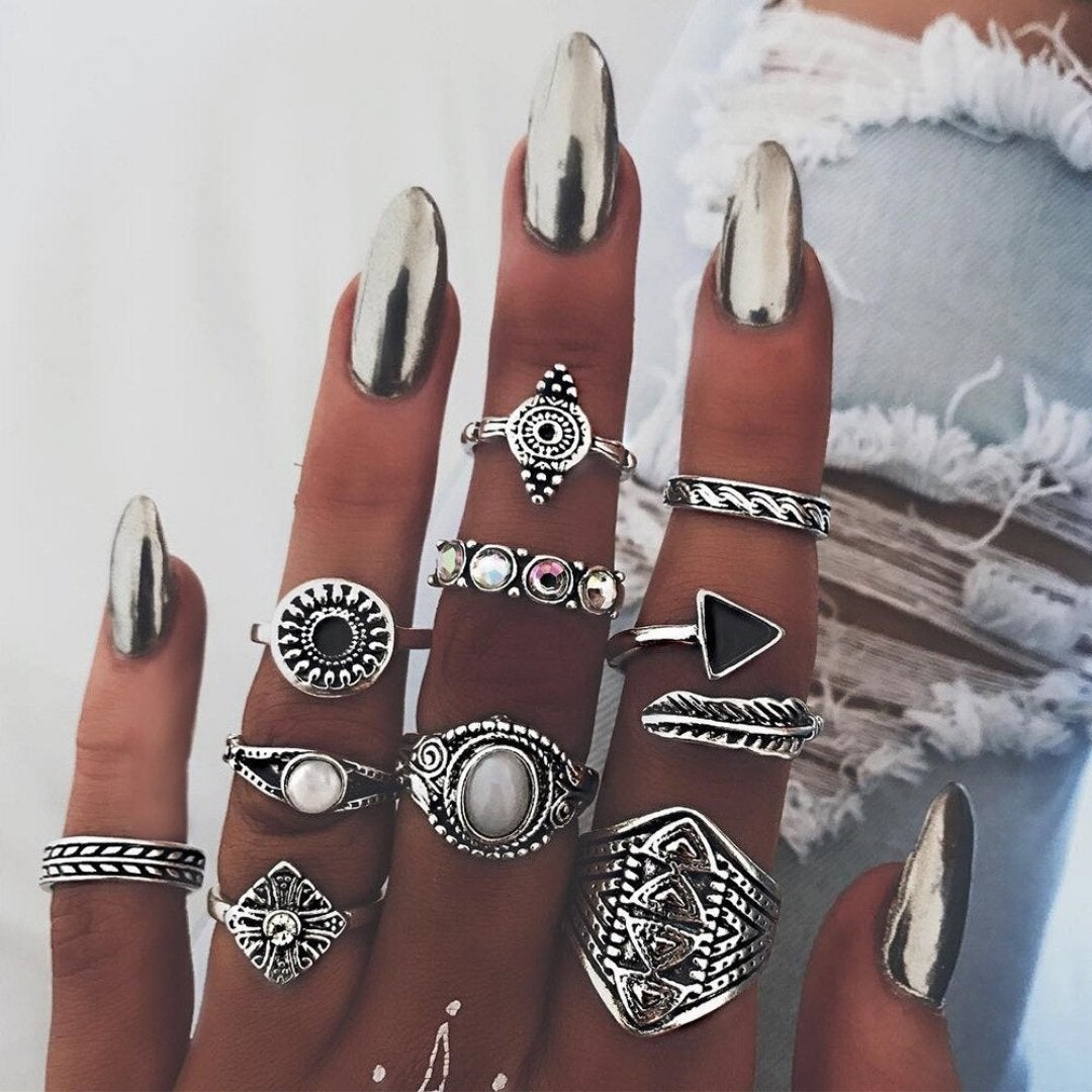 Premium Collection of 8 to 12 Rings