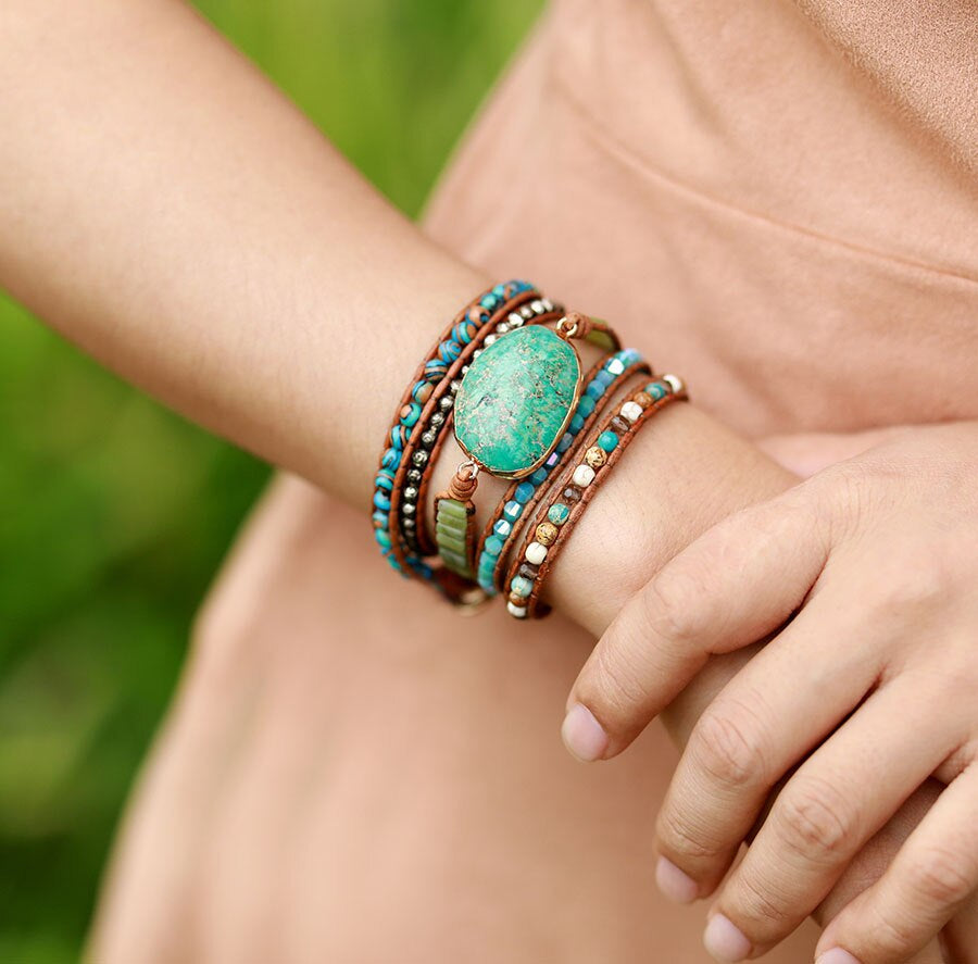 Amazonite Healing and Protection Wristband