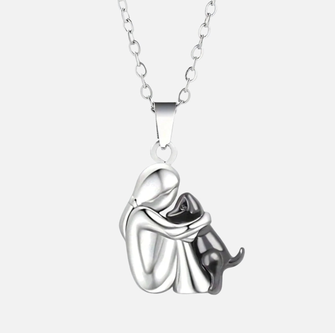 Dog Love Pendant Necklace