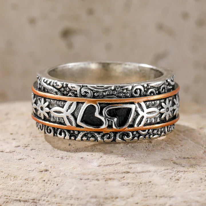 Custom Silver Heritage Ring