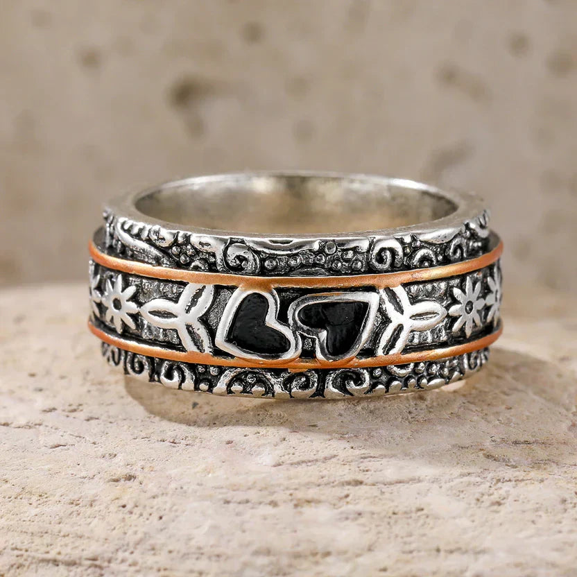 Custom Silver Heritage Ring