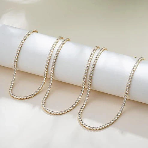 Tennis-Inspired Necklace