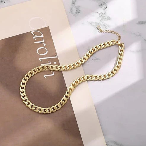 Bold Cuban Link Chain Necklace