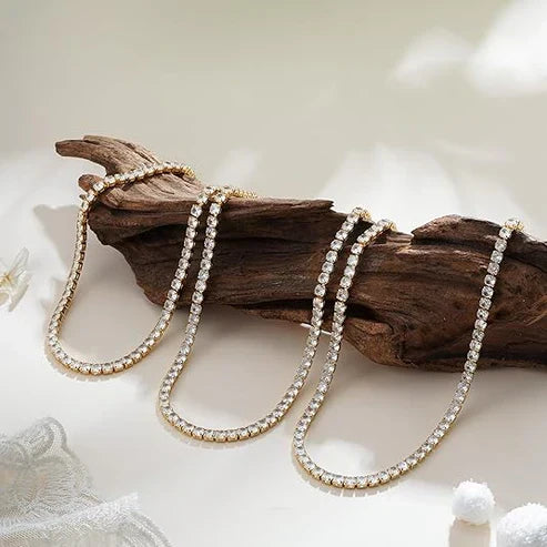 Tennis-Inspired Necklace