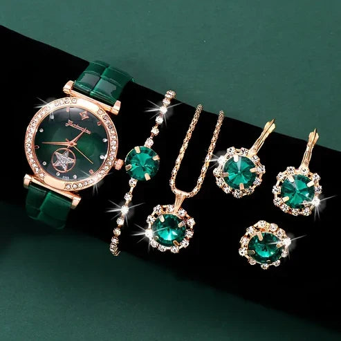 Verdantra Timekeeper Jewelry Emerald
