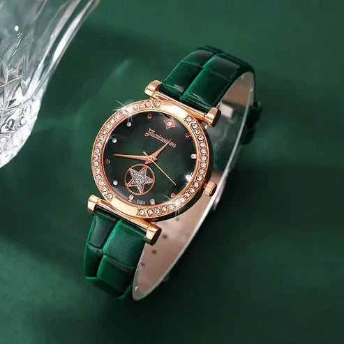 Verdantra Timekeeper Jewelry Emerald