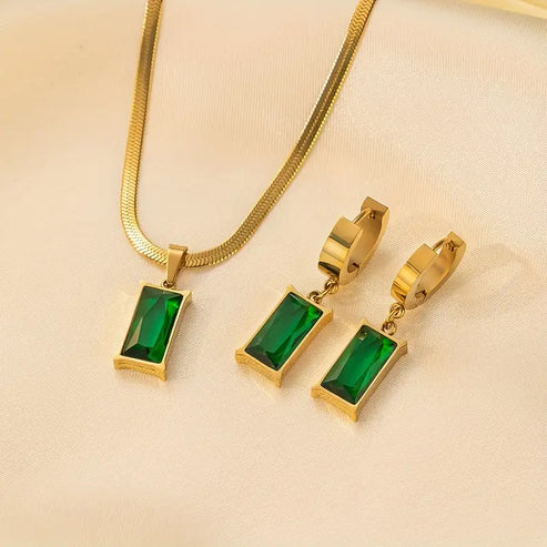 Iselotte Verdain Emerald Jewelry Collection