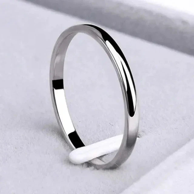 Chic Gold and Silver Stacked Band Ring