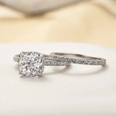 Wedding Pillow 2-Piece Ring Set