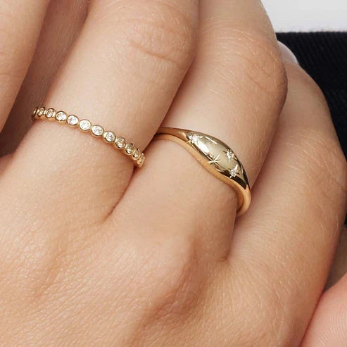 Gemstone Dome Ring