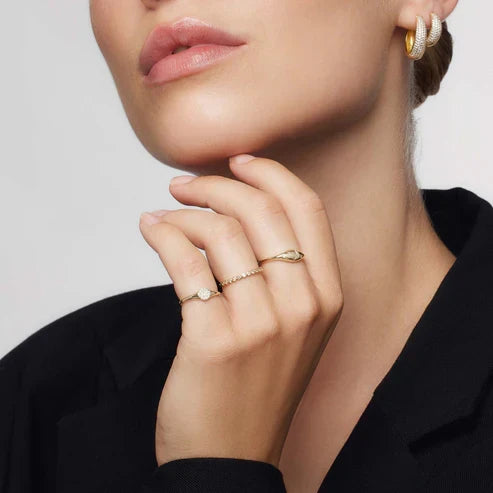 Gemstone Dome Ring
