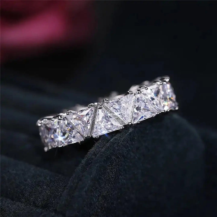Vintage Triangular Stone Ring