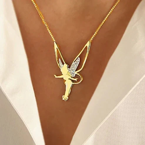 Fortunate Fairy Pendant Necklace