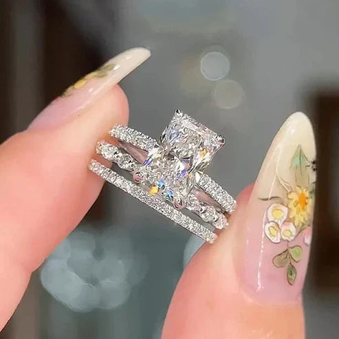 Jaily 3-Piece Bridal Ring Collection