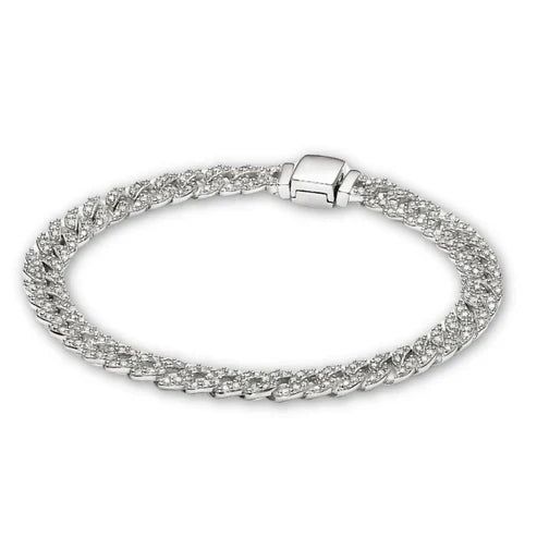 Paved Cuban Link Bracelet