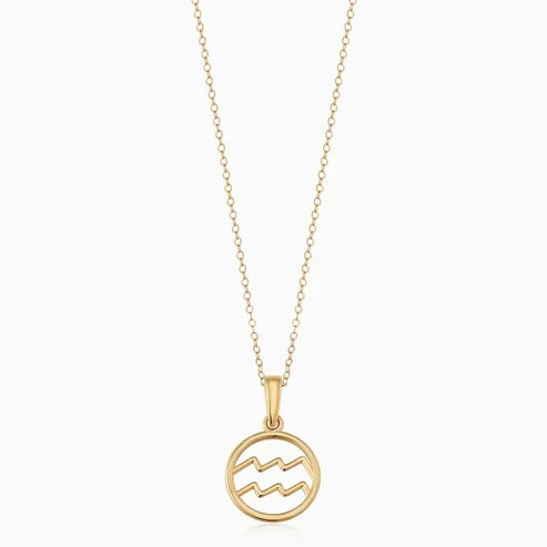 Astrological Sign Pendant Necklace