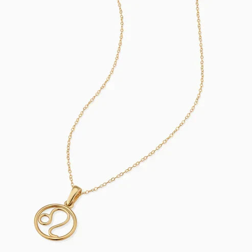 Astrological Sign Pendant Necklace