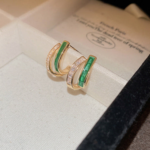 Chloé Leaf-Inspired Earrings
