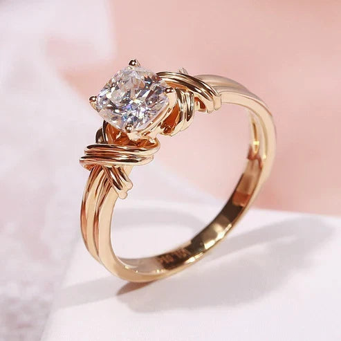 Twisted Band Statement Ring