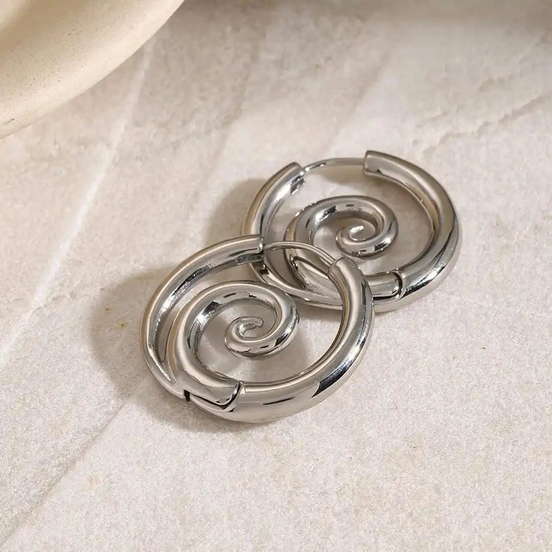 Timeless Twisted Gold Earrings