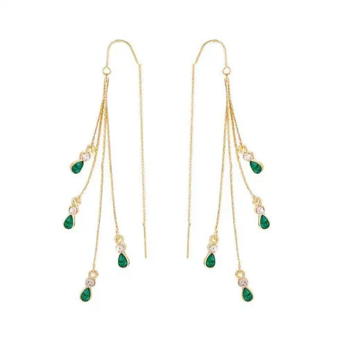 Calista Moreau Tassel Drop Earrings
