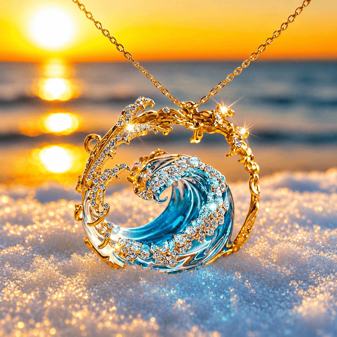 Ocean's Promise Gold Necklace