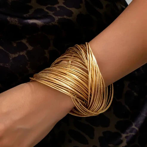 Gilded Strands Bracelet