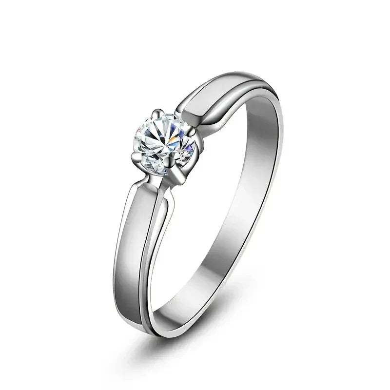 Clara Classic Solitaire Ring