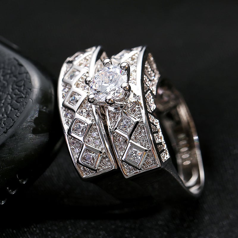 Cool Zephyr Zircon Ring Collection