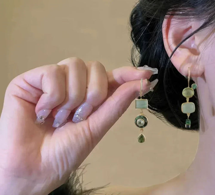 Vintage Emerald Earrings