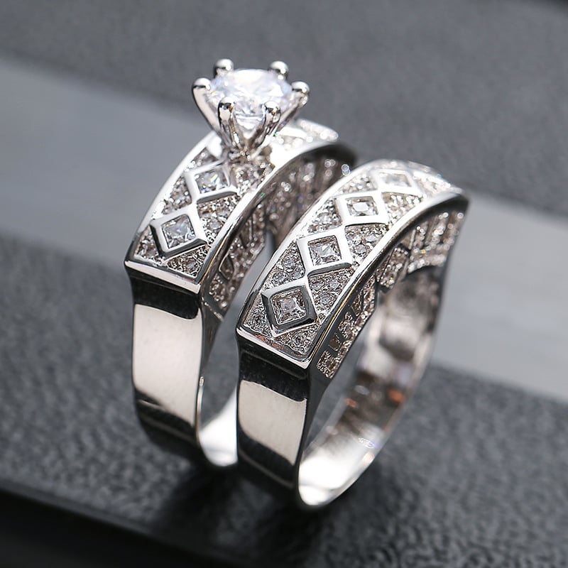 Cool Zephyr Zircon Ring Collection