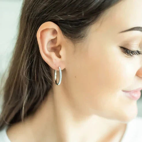 Sorel Pave Stud Earrings