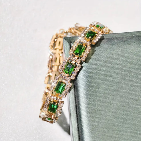 Bold Emerald Green Bracelet