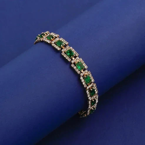 Bold Emerald Green Bracelet