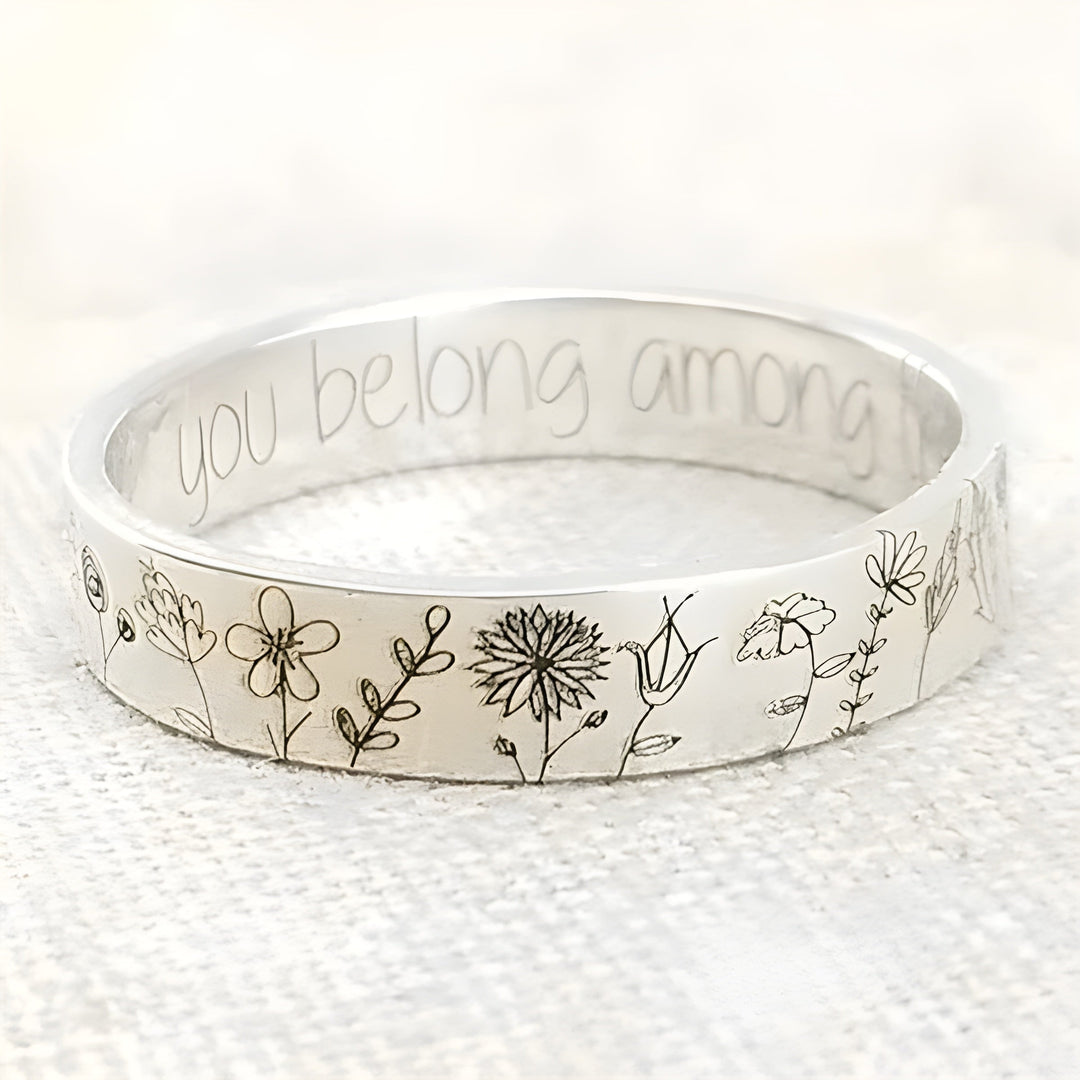 Sleek Silver Band Ring