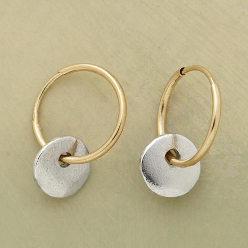 Artisan Crafted Chic Hoop Earrings