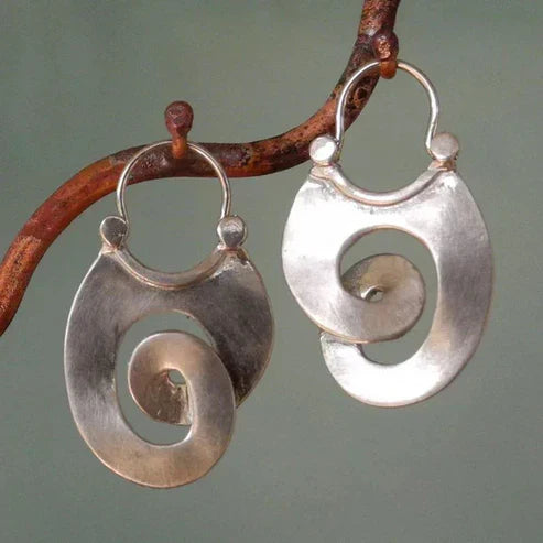 Vintage Asymmetrical Earrings