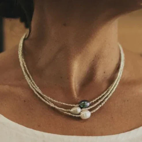 Vintage Luster Pearl Necklace