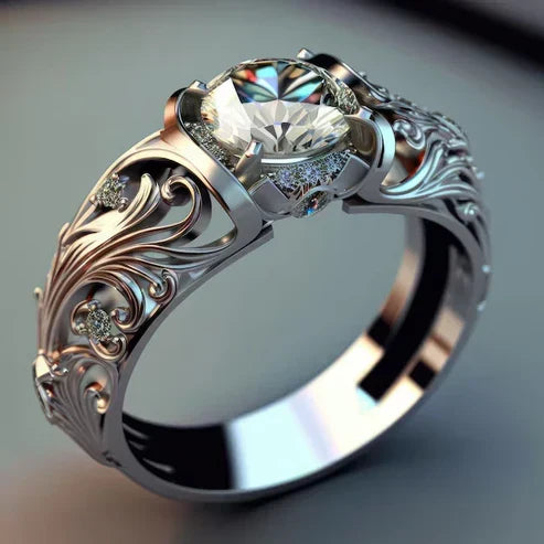 Elegant Crystal Ring